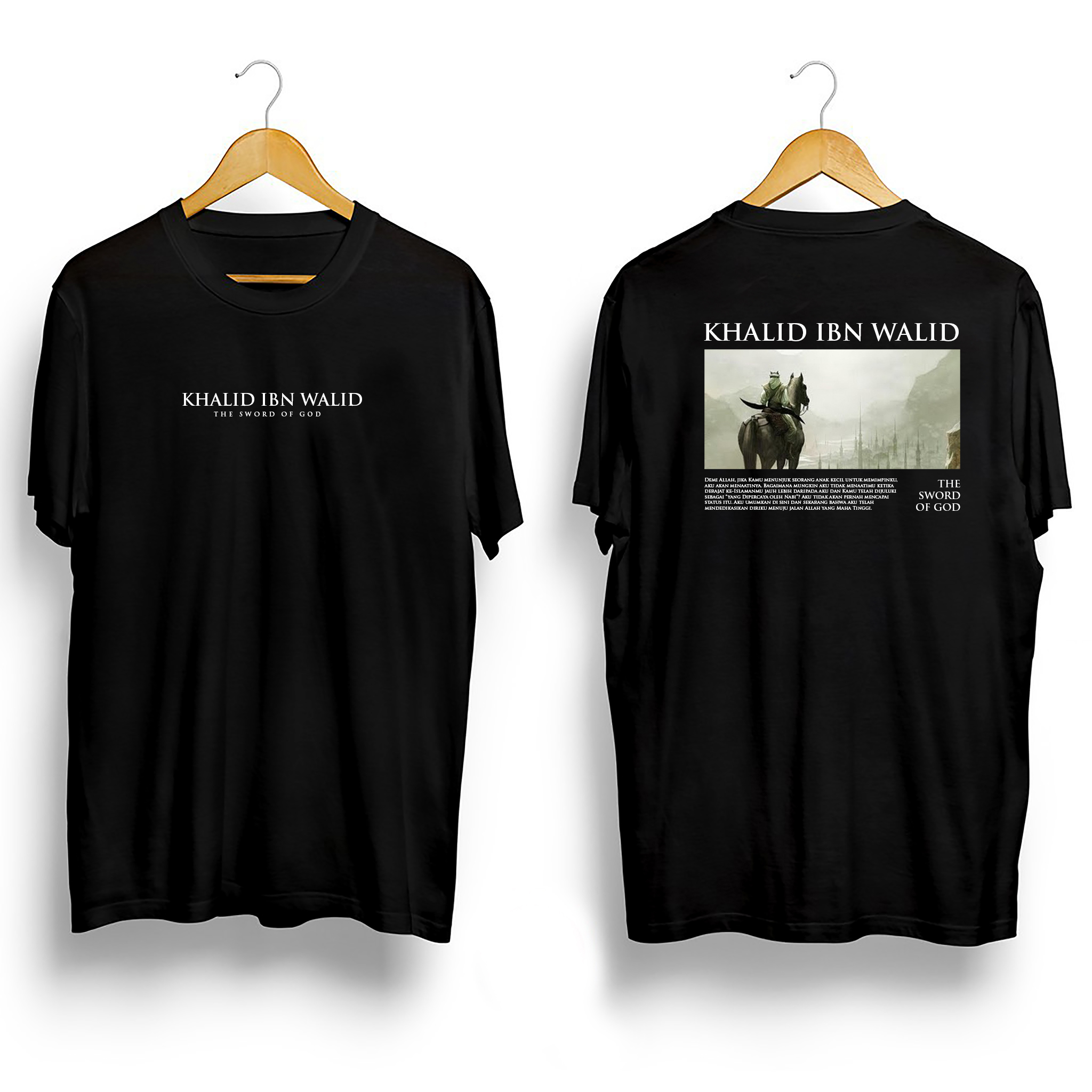 Kaos Dakwah Sahabat Rasulullah Khalid Bin Walid