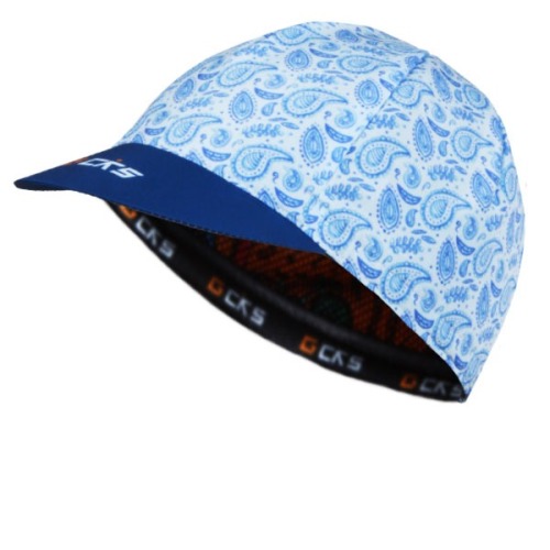 Topi Sepeda  CKS Batik  Indonesia Series Blue Cycling cap 