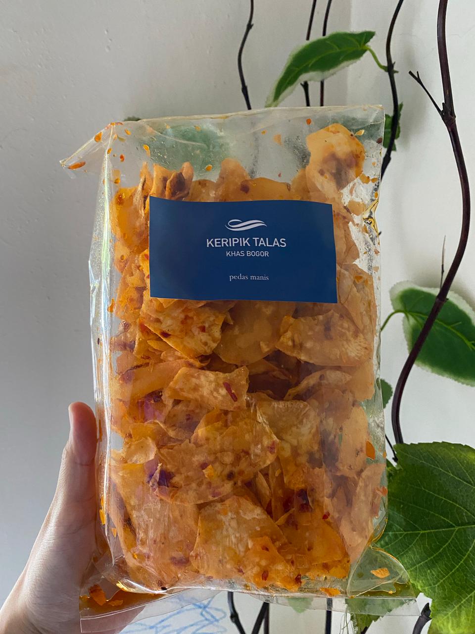 keripik talas khas bogor