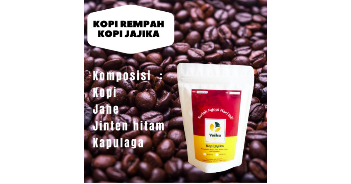 yoiku coffee kopi rempah kopi herbal minuman kopi stamina gram